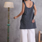 InWeave Black Kantha Cream Palazzo Set - Swadesiicart