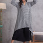 InWeave Black Small Check Black Palazzo Set - Swadesiicart