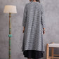 InWeave Black Small Check Black Palazzo Set - Swadesiicart