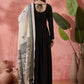 InWeave Black Sweetheart Kurta With Dupatta - Swadesiicart