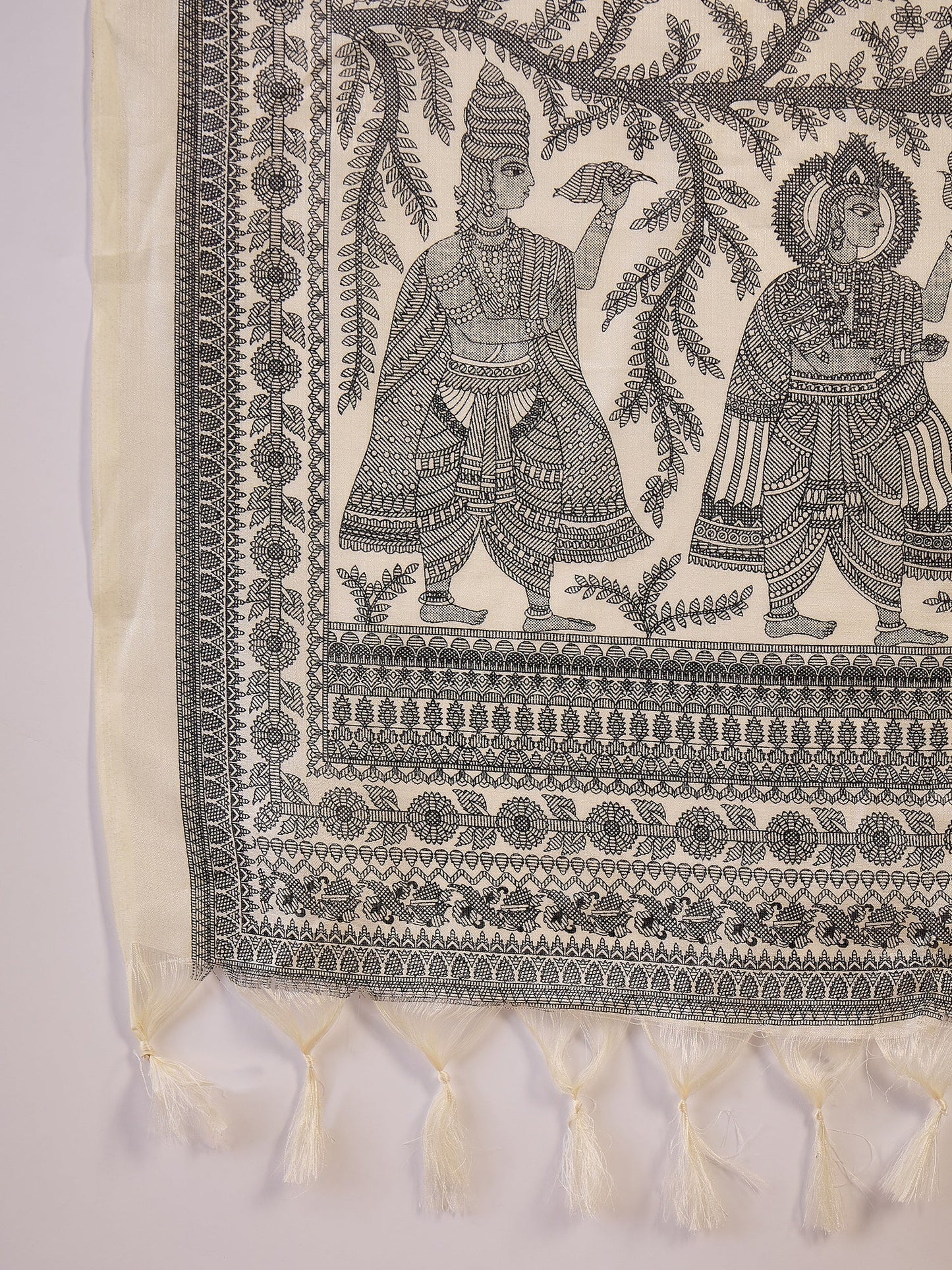 InWeave Black Sweetheart Kurta With Dupatta - Swadesiicart