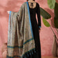 InWeave Black Sweetheart Kurta With Dupatta - Swadesiicart