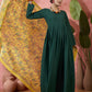 InWeave Green Sweetheart Kurta With Dupatta - Swadesiicart