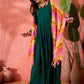 InWeave Green Sweetheart Kurta With Dupatta - Swadesiicart