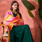 InWeave Green Sweetheart Kurta With Dupatta - Swadesiicart