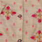 Kalini Women Cream-Coloured Embroidered High Slit Mirror Work Pure Cotton Kurti with Sharara | Swadesiicart