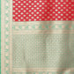 Mitera Woven Design Zari Silk Blend Banarasi Saree | Swadesiicart