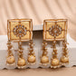 New Stylish Meenakari Blue Jhumki Earring for Womens by House of Ree | Swadesiicart