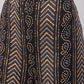 InWeave Women's Black Bandhani Teired Sharara Set W Mustard Kota Dupatta - Swadesiicart