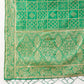 InWeave Women's Red Off Shoulder Kurta Set W Green Brocade Dupatta - Swadesiicart