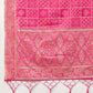 InWeave Women's Wine Solid Strappy Set With Pink Brocade Dupatta - Swadesiicart