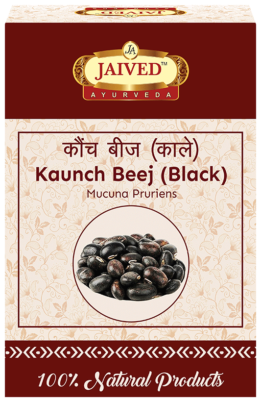 Jaived Ayurveda Kaunch Beej (Black)| Boosts Vitality, Enhances Energy | Swadesiicart