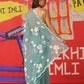 Tikhi Imli Floral Organza Designer Saree | Swadesiicart