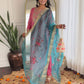 The52 Women Gorgeous Embroidery Work with Viscose Silk Fabric Straight Kurta, Pant and Dupatta Set - Swadesiicart