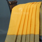 Dual Shades of Yellow Pure Mangalgiri Cotton By Gayathri Reddy Designer Studio | Swadesiicart