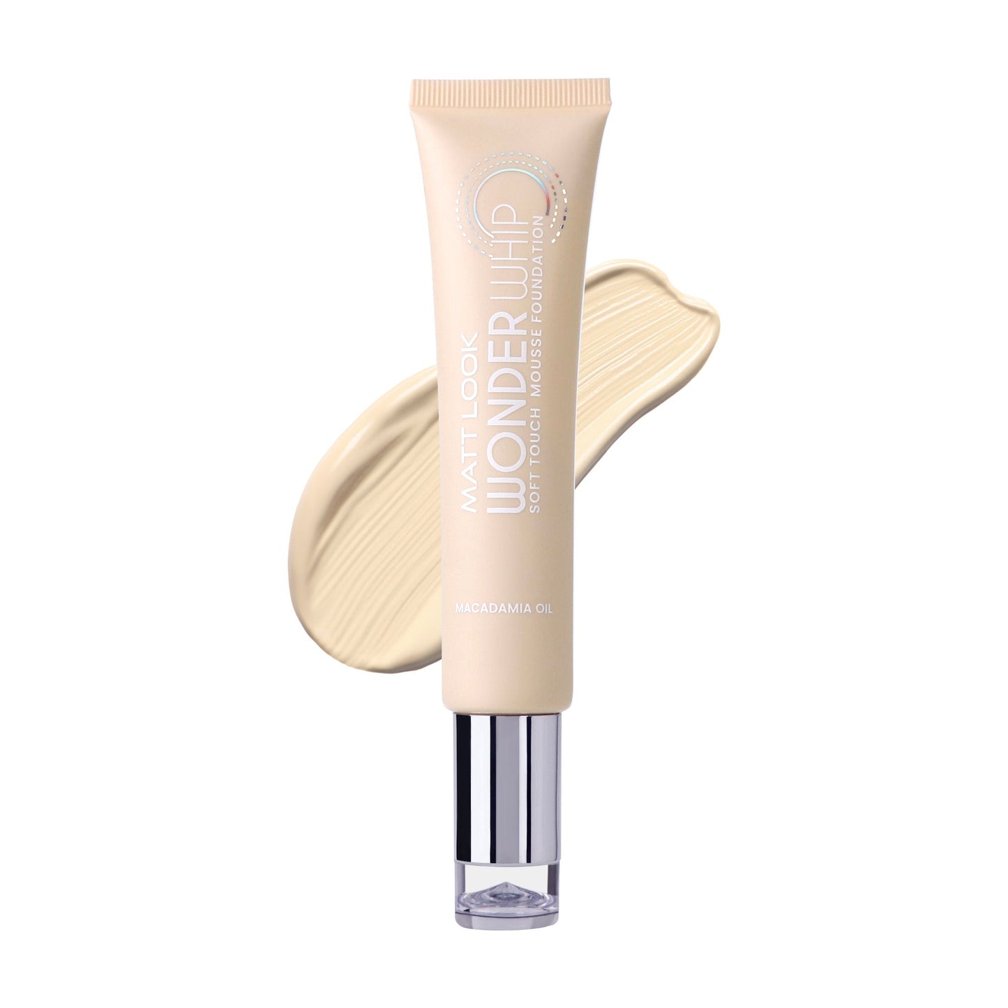 Matt Look Wonder Whip Soft Touch Mousse Foundation - Vanilla - Swadesiicart