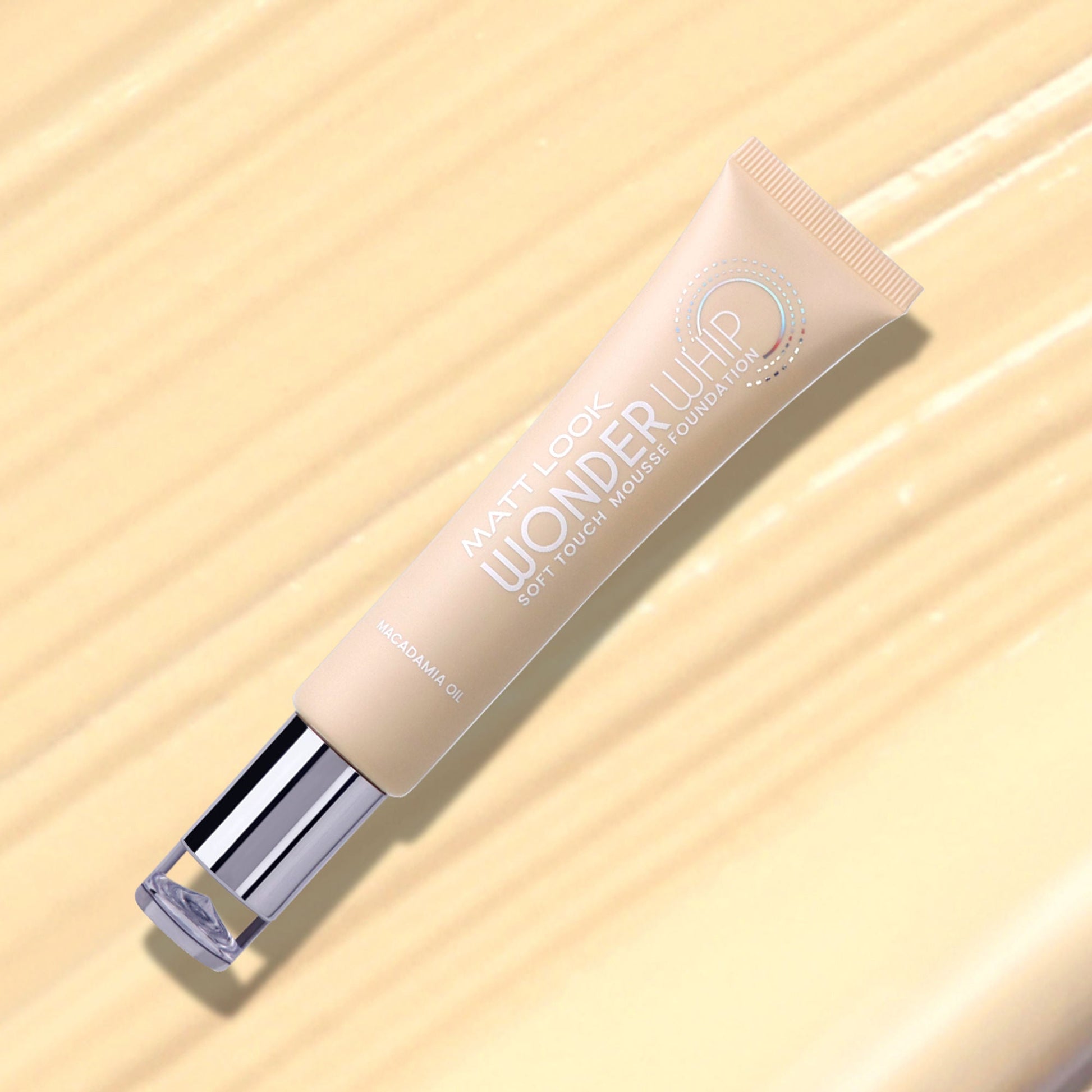 Matt Look Wonder Whip Soft Touch Mousse Foundation - Vanilla - Swadesiicart