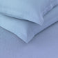 Nautica Bradford Green & Blue 160 TC Pure Cotton King Bedsheet & 2 Pillow Covers - Swadesiicart