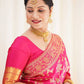 Kalini Floral Woven Design Banarasi Saree | Swadesiicart