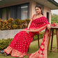 Tikhi Imli Pink Ethnic Motifs Woven Design Zari Saree | Swadesiicart