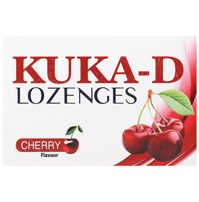 Multani Kuka-D Cough Lozenges Cherry | Swadesiicart