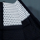 White And Black Block Print Pure Mulmul Cotton Saree By Gayathri Reddy Designer Studio | Swadesiicart