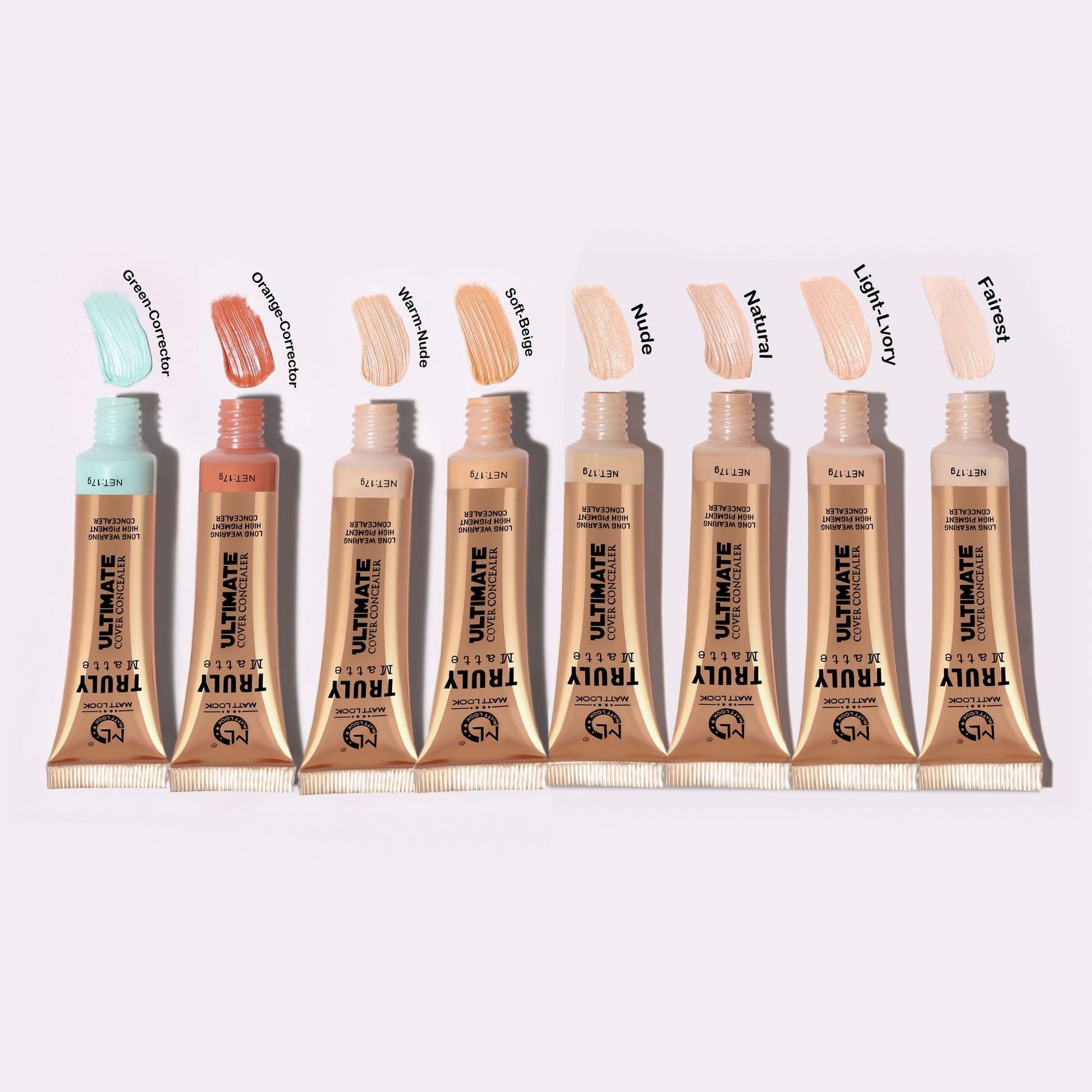 Matt Look Truly Matte Ultimate Cover Concealer - Light Ivory - Swadesiicart