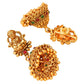 Aadita Women Gold-Toned & Plated Temple Choker Jewellery Set | Swadesiicart