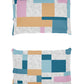 Story@home Arena Grey & White Printed 180 TC Bedsheet & Pillow Covers