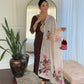 The52 Women's Rayon Slub Embroidery work Straight Kurta with Pant and Dupatta Set - Swadesiicart