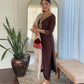 The52 Women's Rayon Slub Embroidery work Straight Kurta with Pant and Dupatta Set - Swadesiicart