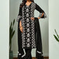 Sangria Chikankari Embroidered Straight Kurta & Trouser With Dupatta | Swadesiicart
