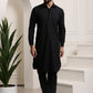 Sojanya Cotton Linen Kurta With Pyjamas | Swadesiicart