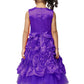 Asmaani Kids Party Wear Stylish Dresses, Perfect for Parties, Functions & Vacations - Purple