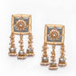 New Stylish Meenakari Grey Jhumki Earring for Womens by House of Ree | Swadesiicart