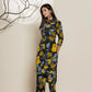 Yufta Black Cotton Co-Ord Set - Swadesiicart