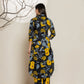 Yufta Black Cotton Co-Ord Set - Swadesiicart