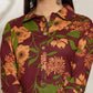 Yufta Maroon Cotton Co-Ord Set - Swadesiicart