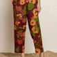 Yufta Maroon Cotton Co-Ord Set - Swadesiicart