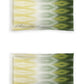 DDecor Green & White Ethnic Motifs 140 TC Cotton Queen Bedsheet with 2 Pillow Covers - Swadesiicart