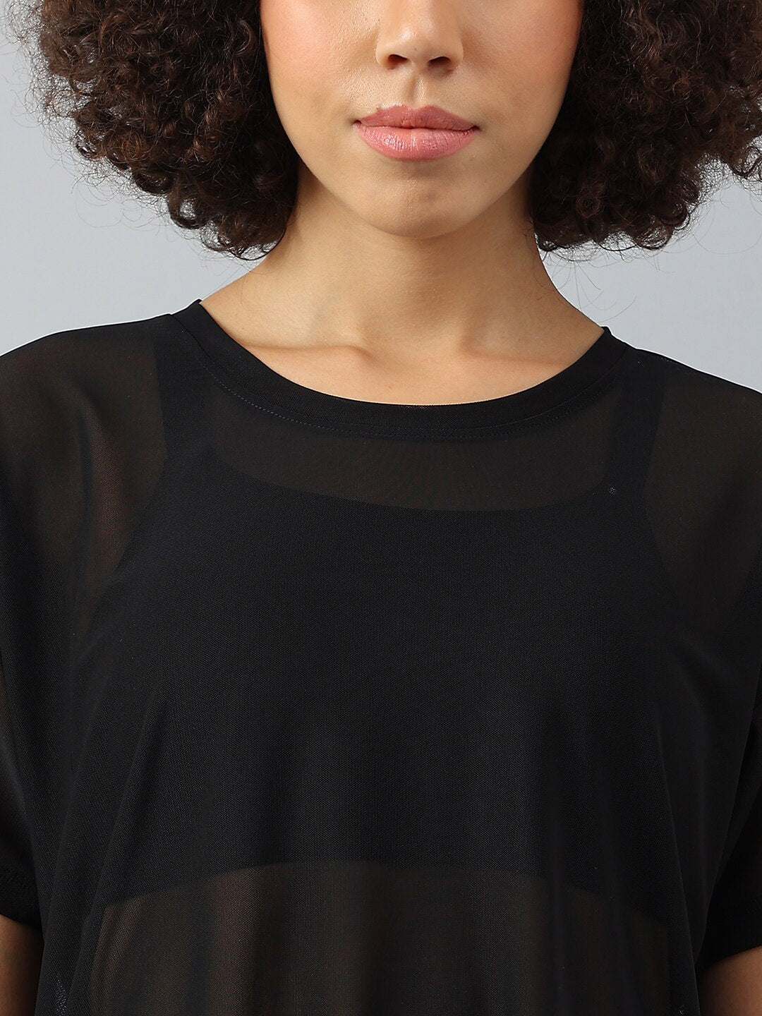 MKH Women Drop-Shoulder Sleeves Dri-FIT Sports T-shirt - Swadesiicart