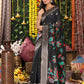 Shree Shyam Fashion Linen Cotton Black Saree