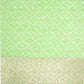 Shades of Light Parrot Green Colour Floral Design Semi Chanderi Saree By Gayathri Reddy Designer Studio | Swadesiicart