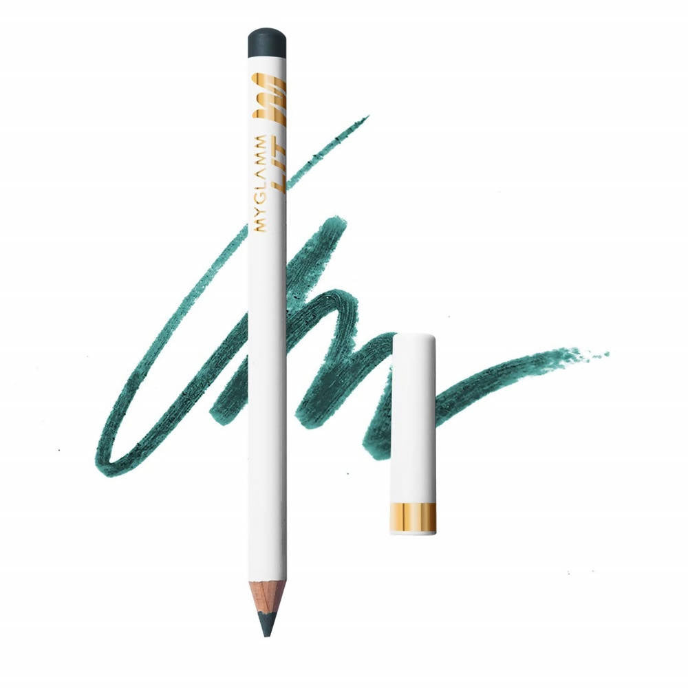 MYGLAMM LIT Matte Eyeliner Pencil - Yass (1.14 Gm) - Swadesiicart