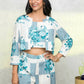 Myshka Women Multi Printed Summer Checks Co-Ords - Swadesiicart