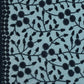 Blue Woven Design Net Saree with Blouse Piece - Kalamkari
