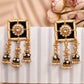New Stylish Meenakari Black Jhumki Earring for Womens by House of Ree | Swadesiicart