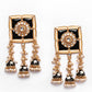 New Stylish Meenakari Black Jhumki Earring for Womens by House of Ree | Swadesiicart