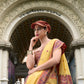 Anaita Yellow Designer Weaving Soft Linen Saree With Blouse