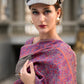 Anaita Grey Designer Weaving Soft Linen Saree With Blouse
